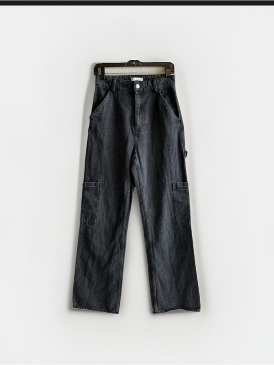 H&M Other - H&M Men's Black Straight Jeans with Utility Pockets